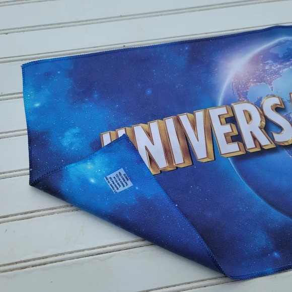 Universal Studios Table Runner Fabric Blue Original 12x30” - Picture 5 of 10